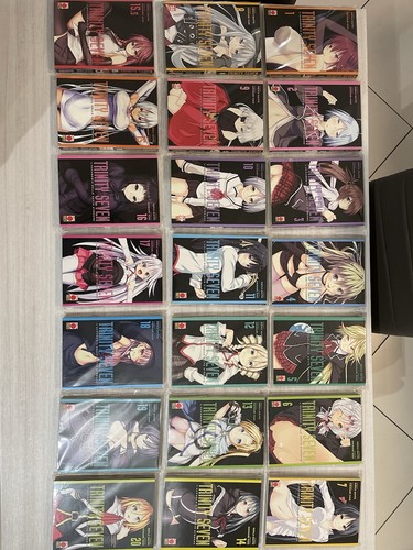 Trinity seven serie manga - trinity,