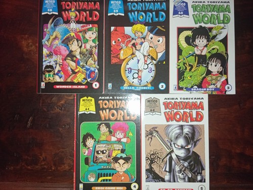 Toriyama world serie - 1-5, manga